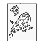 5G6809851 - Body: Inner Wheelhouse for Volkswagen Image