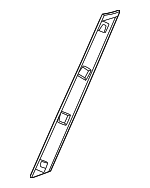 51135A19B47 - : Pillar Molding Retainer Plate for Mini: Countryman Image