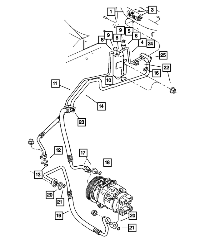 5073618AA - : O Ring for Mopar Image