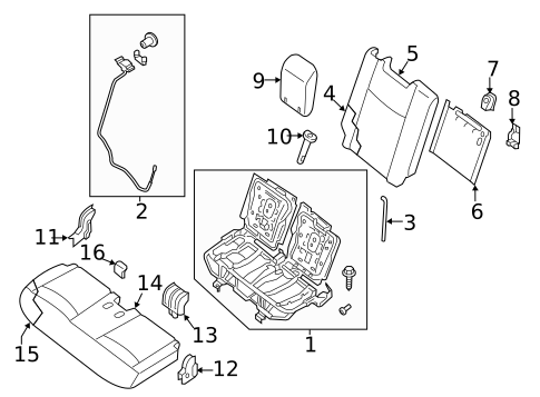 Third Row Seats for 2017 Nissan Pathfinder #0