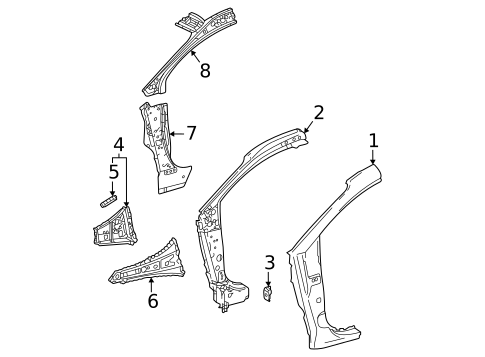 Cowl for 2022 Toyota Sienna #1