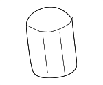 5Q0816581 - HVAC: Rear AC Line Cap for Audi Image