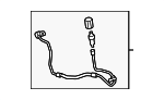 8W1816720G - HVAC: Rear AC Line for Audi Image