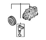 8W0816803T - HVAC: Compressor for Audi Image