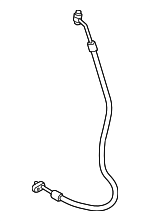 8W0816721BE - HVAC: Front Press Hose for Audi Image