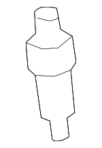 8W0816205D - HVAC: A/C Service Valve Core for Audi Image