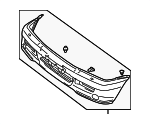 MR496688 - : Bumper Cover for Mitsubishi Image