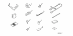 8L91S3V20012 - Accessory Components: BRACKET, CONNECTOR for Honda Image