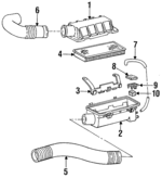 MD142355 - : Breather Tube for Mopar Image