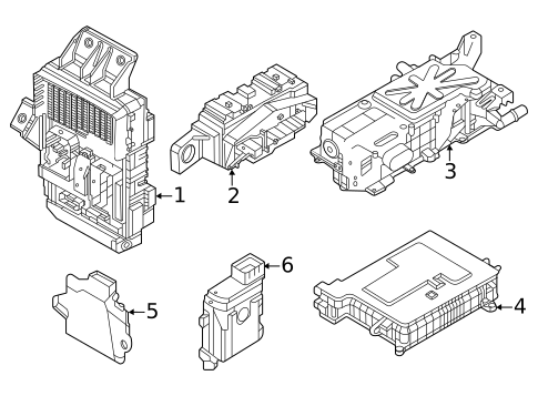 Electrical Components for 2023 Kia Niro EV #2