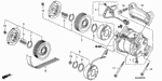 38908RBBA01 - Body/Air Conditioning: PROTECTOR SET, THERMAL for Acura Image