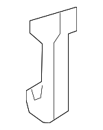 281743J000 - Engine: Cover Clip for Kia: Carnival, Forte, Niro, Rio, Seltos, Sorento, Soul, Sportage, Stinger Image