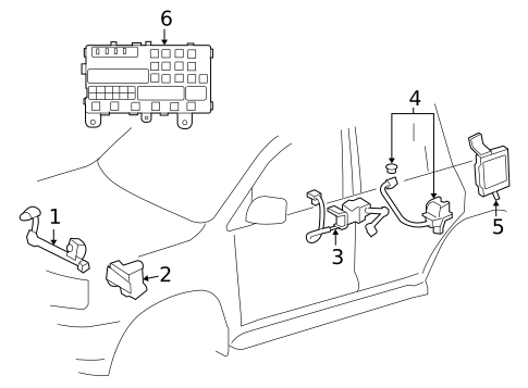 Ride Control Components for 2008 Lexus LX570 #0