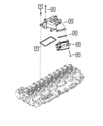 68067166AA - : Air Intake Connector for Mopar Image