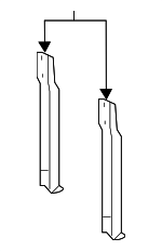 583840E010 - Body: Gusset for Lexus: RX350, RX450h Image