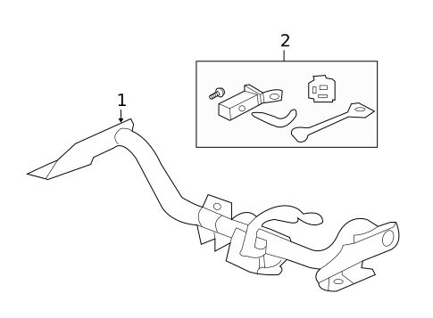 Trailer Hitch Components for 2011 Honda Ridgeline #0