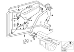 16141182581 - Fuel Supply: Fuel Tank Pressure Sensor for BMW Image