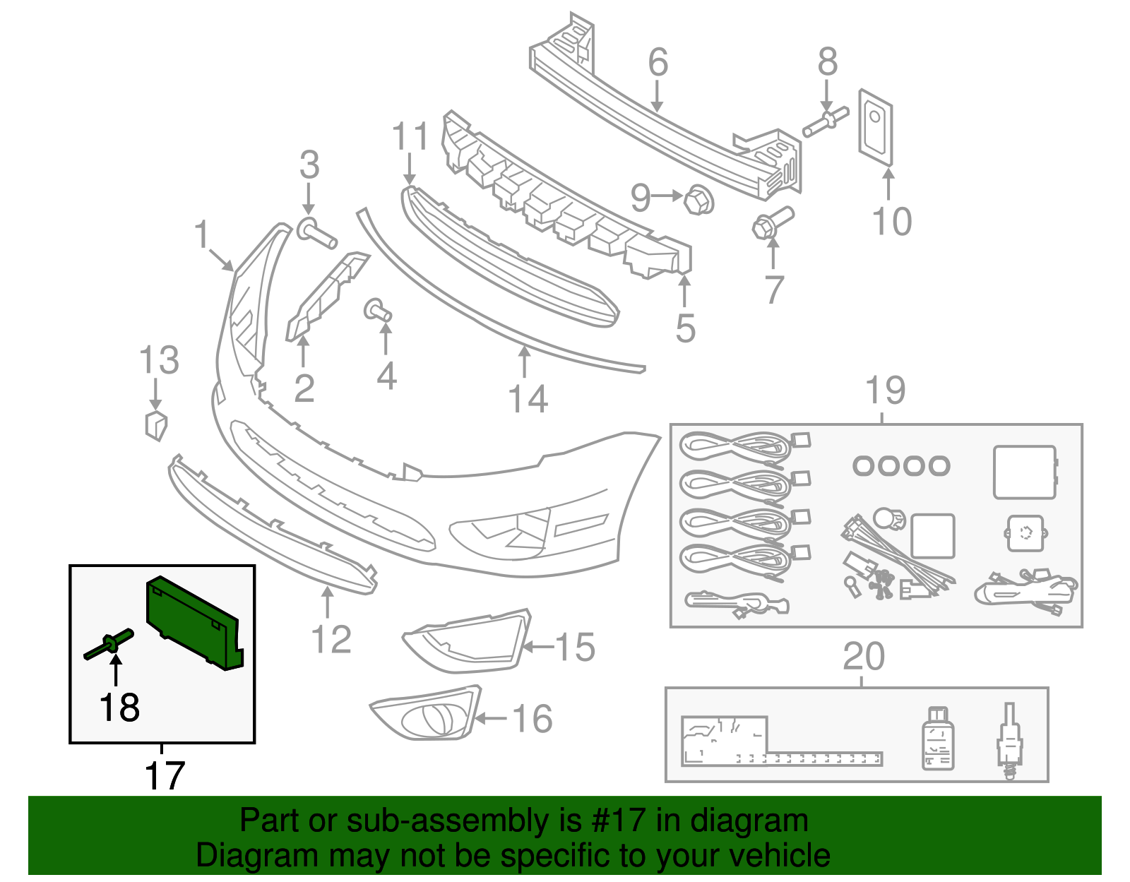   2010 コレクション プレート Front License Plate Bracket For 2013-2016 Ford Fusion - No Drill