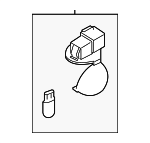 2647060U0E - Body: Trunk Lamp for Nissan Image