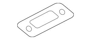 5117205 - : Tailgate Handle Seal for Saab: 9-5 Image