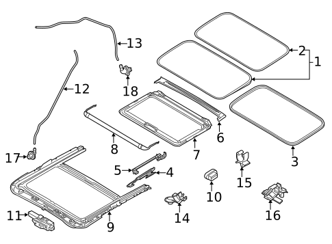 Sunroof for 2014 Mazda CX-5 #2