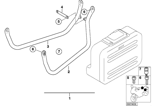7129902330 - Frame and Mounting Parts: Isa Screw - M6X16-Z1 for BMW-Motorrad Image