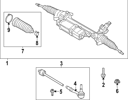 Steering Gear & Linkage for 2025 BMW X5 #0