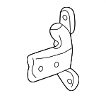 6878052031 - Body: Lower Hinge for Scion: iM, xB, xD | Toyota: 4Runner, C-HR, Camry, Corolla, Corolla iM, Highlander, Prius, Prius AWD-e, Prius C, Prius Plug-In, Prius Prime, Prius V, RAV4, Yaris Image