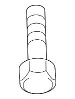 1121N8021 - Body: Rear Header Bolt for Nissan: Altima, ARIYA, Kicks, LEAF, Micra, Qashqai, Rogue, Rogue Sport, Versa Image