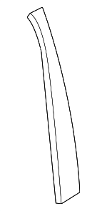 768433WC0A - Body: Divider Seal for Nissan: Versa Note Image