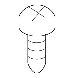 7175386Z00 - Body: Bumper Cover Screw for Suzuki Image