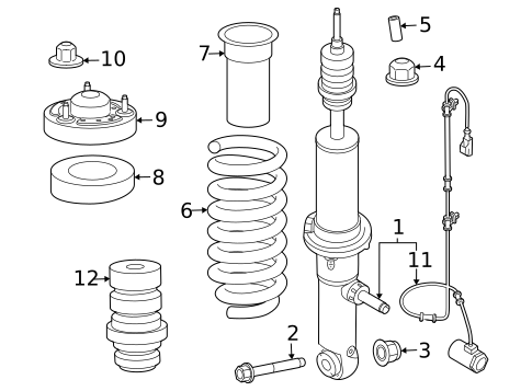 Struts & Components for 2018 Ford F-150 | OEM Parts Online