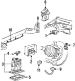 12086949 - Electrical: ABS Wheel Speed Sensor Wiring Harness for Chevrolet: Beretta | Pontiac: Grand Am, Sunbird Image