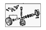 443100C090 - Steering: Power Steering Pump for Toyota: Tundra Image
