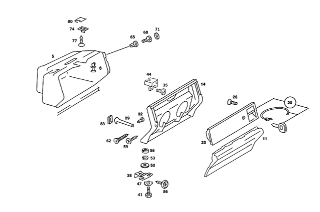 2016800674 - Panelling: Protective Strip for Mercedes-Benz: 190D, 190E Image image
