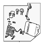 ZZDB8827029 - : Seat Back Assembly for Mazda Image