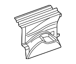 25881299 - Body: Lower Trim Panel for Chevrolet: Express 1500, Express 2500, Express 3500 | GMC: Savana 1500, Savana 2500, Savana 3500 Image