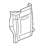 15104097 - Body: Pillar Trim for Chevrolet: Express 1500, Express 2500, Express 3500 | GMC: Savana 1500, Savana 2500, Savana 3500 Image