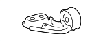 17572F0100 - Exhaust: Front Pipe Support Bracket for Toyota: Grand Highlander, Highlander Image