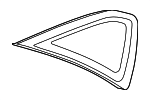 878101M510 - Body: Quarter Glass for Kia: Forte Image