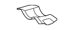 2546822501 - Exhaust: Heat Shield for Mercedes-Benz Image