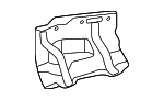 2546807203 - : Heat Shield for Mercedes-Benz Image