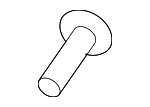 814563M000 - Body: Striker Screw for Hyundai Image