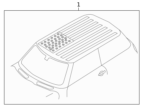 Stripe Tape for 2005 Mini Cooper #5