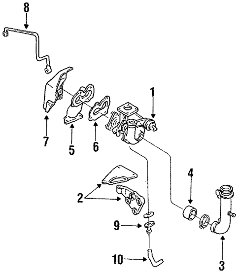 Turbo Charger for 1991 Mercury Capri #0