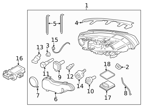 Bulbs - Chassis for 2009 Volvo S80 #4