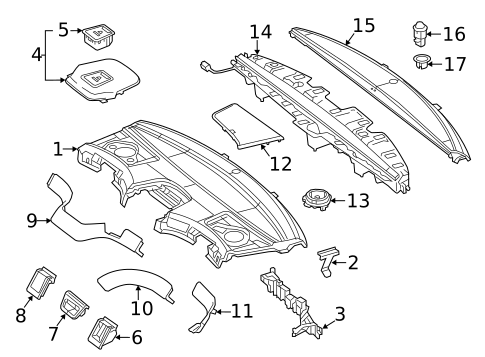 Interior Trim - Rear Body for 2020 Mercedes-Benz S63 AMG #0