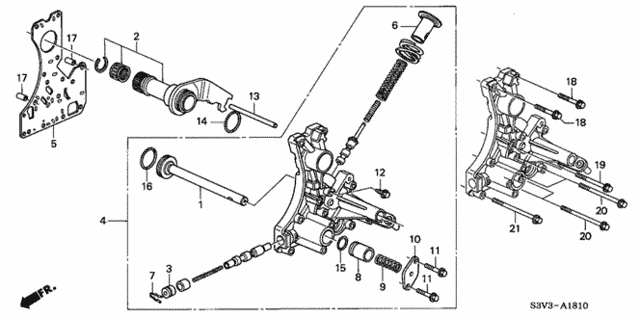 AT Regulator ('03-'06) for 2006 Acura MDX #0