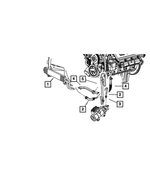 68031850AH - Steering: Power Steering Return Hose for Dodge: Ram 2500 | Ram: 2500, 3500 Image