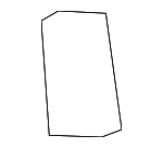 1K0837963A - Body: Applique Seal for Volkswagen: Jetta, Passat Image